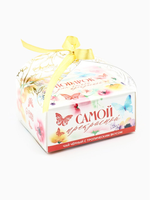 Чай подарочный «Самой прекрасной» вкус: тропический, 50 г