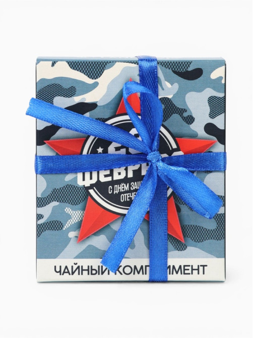 Чай подарочный «23 февраля», 9 г (5 шт.×1.8 г)
