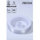 Леска 0.5 мм, катушка 50 м, прозрачная