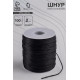 Шнур нейлоновый на бобине d=2 мм, L=100 м, чёрный