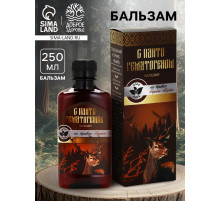 Бальзам безалкогольный «С пантогематогеном»: шиповник, рябина, красный корень, золотой корень, зверобой, аир, девясил, пантогематоген, в пластиковой бутылке, 250 мл.