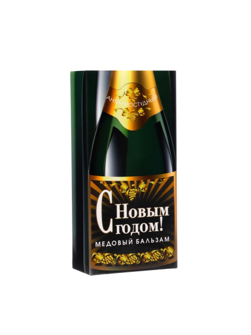 Новогодний безалкогольный алтайский медовый бальзам на травах Vitamuno «Анти-простудный», 250 мл