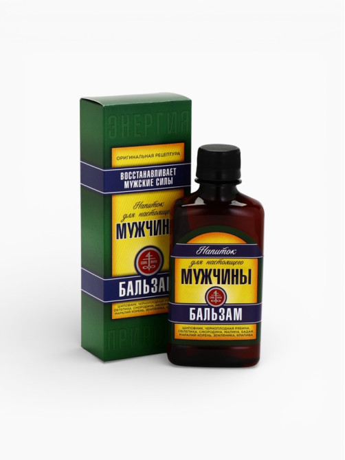 Природный бальзам «Сильный духом», травяной, 250 мл.