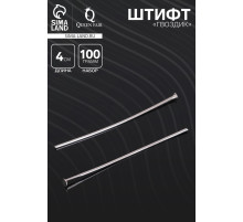 Штифт «Гвоздик» СМ-1103-3, 4 см, 100 г, цвет серебро