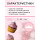 Посыпка кондитерская с мягким центром «Жемчуг»: красный, серебро, 50 г