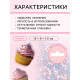 Посыпка кондитерская с мягким центром «Бисер»: сиреневая, голубая, серебряная, 50 г