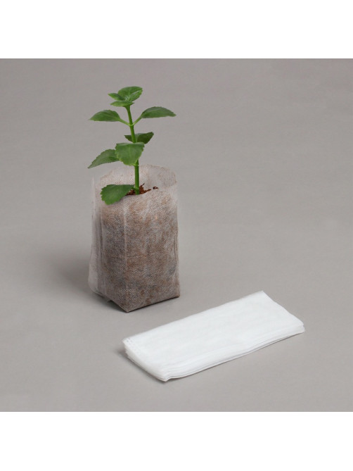 Пакет для рассады, 8×11 см, спанбонд, плотность 40 г/м², Greengo