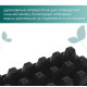 Кассета для рассады, 21 ячейка по 150 мл, пластик, чёрная, 54×28×7 см, Greengo