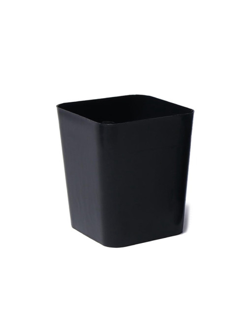 Горшок для рассады, 700 мл, 9×9×10 см, пластик, чёрный, Greengo