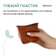 Горшок для рассады, 350 мл, d=10.5 см, h=8 см, мягкий пластик, терракот, Greengo