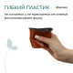 Горшок для рассады, 350 мл, d=9.5 см, h=8 см, мягкий пластик, терракот, Greengo