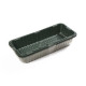 Мини - парник для рассады, 39×17.5×12 см, без вставок, тёмно-зелёный, пластик, Greengo