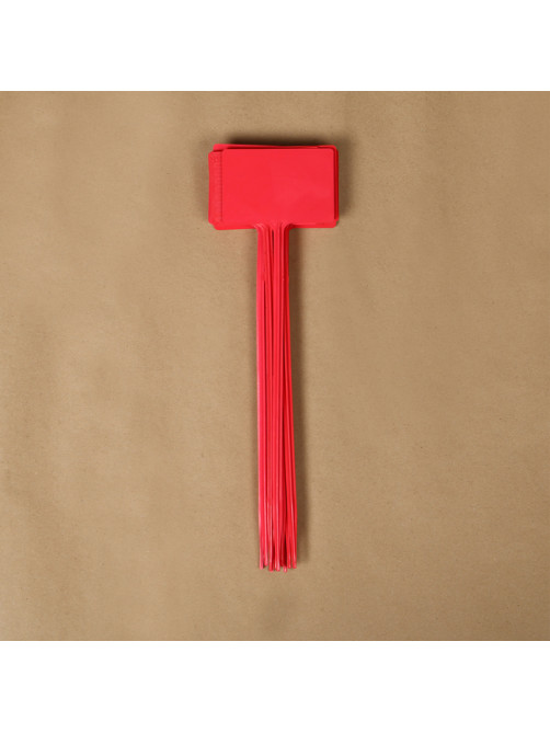 Таблички садовые, для маркировки растений, 34 см, набор 10 шт., пластик, МИКС, Greengo