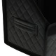 Органайзер кофр в автомобиль Cartage саквояж, экокожа стеганая, 50×30×30 см, черный