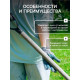 Перчатки садовые, хб, вязка 10 класс, 4 нити, размер 9, с ПВХ точками, чёрные, Greengo