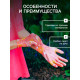 Перчатки садовые, нейлоновые, с ПВХ обливом, размер 9, МИКС, Greengo
