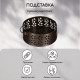 Подставка для спиралей, благовоний с крышкой, металл, бронзовый, 13/13/7, SAFEX