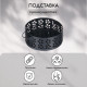 Подставка для спиралей, благовоний с крышкой, металл, черный, 13/13/7, SAFEX