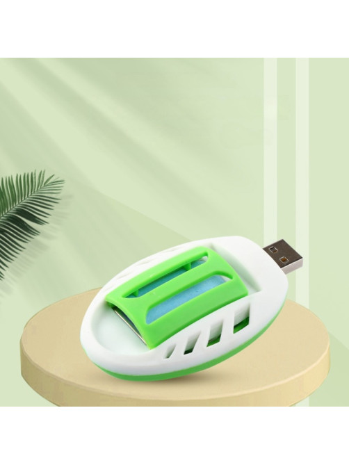 Фумигатор USB для пластин от комаров, бело-зеленый SAFEX