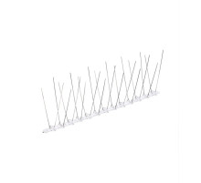Отпугиватель для птиц, 25×10 см, шипы противоприсадные 20 шт., 2 ряда, Greengo