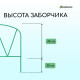 Ограждение декоративное, 65×325 см, 5 секций, металл, зелёное, «Арена», Greengo