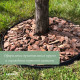 Лента бордюрная, 30 см×10 м, толщина 1.2 мм, пластиковая, жёлтая, Greengo