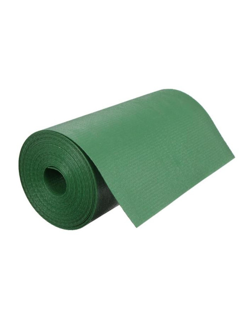 Лента бордюрная, 30 см×10 м, толщина 1.2 мм, пластиковая, зелёная, Greengo