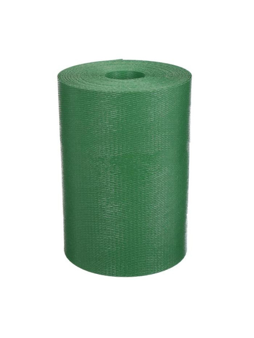 Лента бордюрная, 20 см×10 м, толщина 1.2 мм, пластиковая, зелёная, Greengo