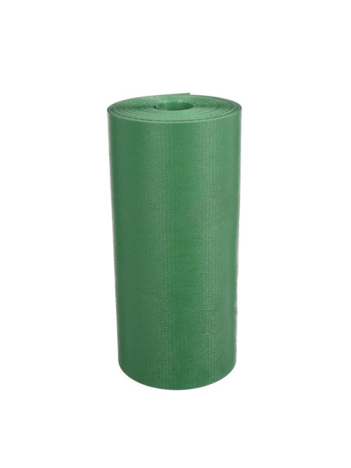 Лента бордюрная, 30 см×10 м, толщина 1.2 мм, пластиковая, зелёная, Greengo
