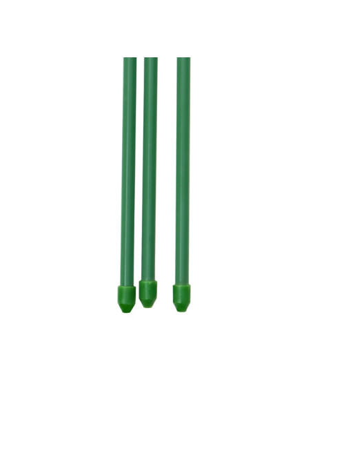 Кустодержатель, d=32–30–28–26–24 см, h=150 см, 5 колец, металл, зелёный, Greengo