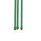 Кустодержатель, d=32–30–28–26–24 см, h=150 см, 5 колец, металл, зелёный, Greengo
