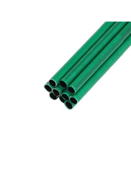 Колышек для подвязки растений, h=150 см, d=1 см, металл, зелёный, Greengo