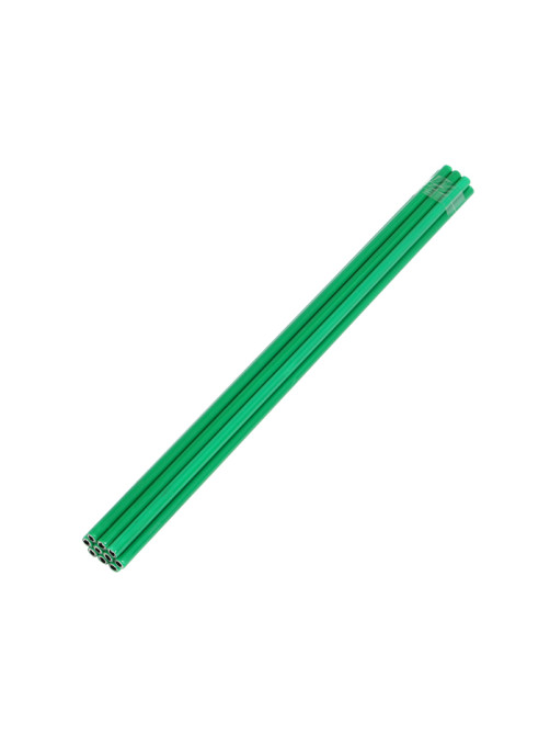 Колышек для подвязки растений, h=50 (± 5) см, d=1 см, металл, зелёный, Greengo