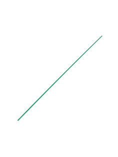 Колышек для подвязки растений, h=150 см, d=1 см, металл, зелёный, Greengo