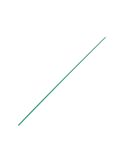 Колышек для подвязки растений, h=150 см, d=1 см, металл, зелёный, Greengo