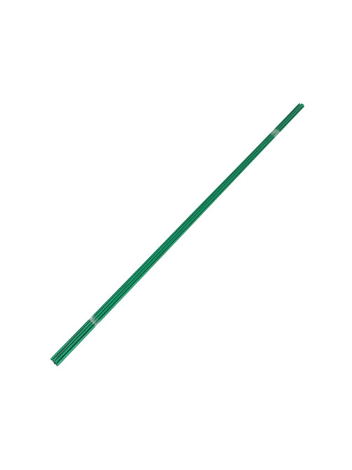Колышек для подвязки растений, h=200 см, d=1 см, металл, зелёный, Greengo
