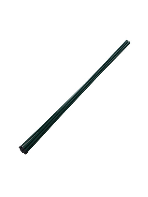 Колышек для подвязки растений, h=100 см, d=1 см, металл, зелёный, Greengo