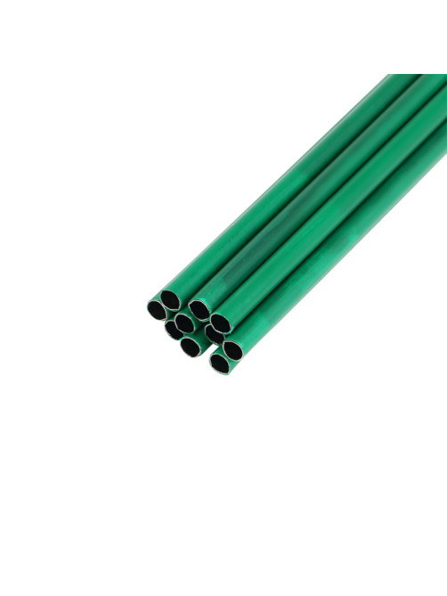 Колышек для подвязки растений, h=200 см, d=1 см, металл, зелёный, Greengo