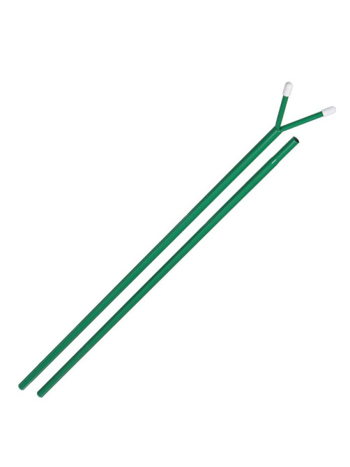 Опора для ветвей, h=160 см, d=1 см, металл, зелёная, Greengo