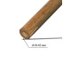 Колышек для подвязки растений, h=75 см, d=8-10 мм, бамбук, Greengo