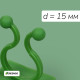 Крепления для вьющихся растений, самоклеящиеся, d=15 мм, цвет МИКС, Greengo