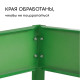 Клумба оцинкованная, d=60 см, высота бортика 15 см, ярко-зелёная, Greengo