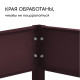 Клумба оцинкованная, d=100 см, высота бортика 15 см, коричневая, Greengo