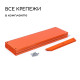 Клумба оцинкованная, d=60 см, высота бортика 15 см, оранжевая, Greengo