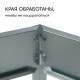 Клумба оцинкованная, 50×15 см, «Терция», Greengo