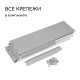 Клумба оцинкованная, d=60 см, высота бортика 15 см, Greengo