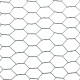 Сетка плетёная с ПВХ покрытием, 5×1 м, ячейка 25×25 мм, d=0.9 мм, металл, Greengo