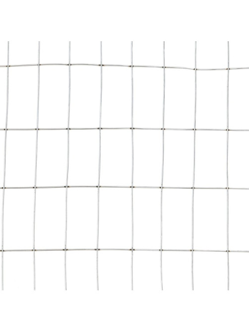 Сетка оцинкованная, сварная, 10×0.5 м, ячейка 12.5×25 мм, d=0.7 мм, Greengo