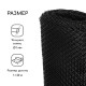 Сетка садовая, 1×20 м, ячейка ромб 15×15 мм, пластиковая, чёрная, Greengo, в рулоне