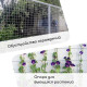 Сетка оцинкованная, сварная, 5×0.5 м, ячейка 25×25 мм, d=0.7 мм, Greengo